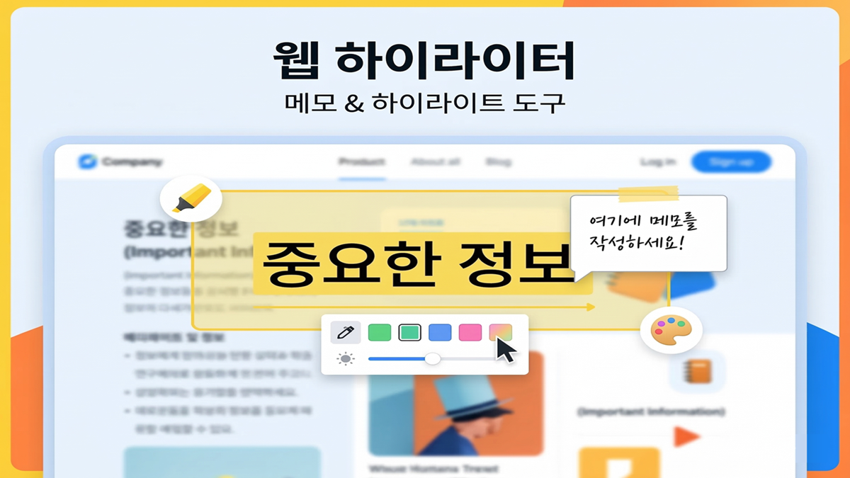 Highlighter Chrome 확장프로그램